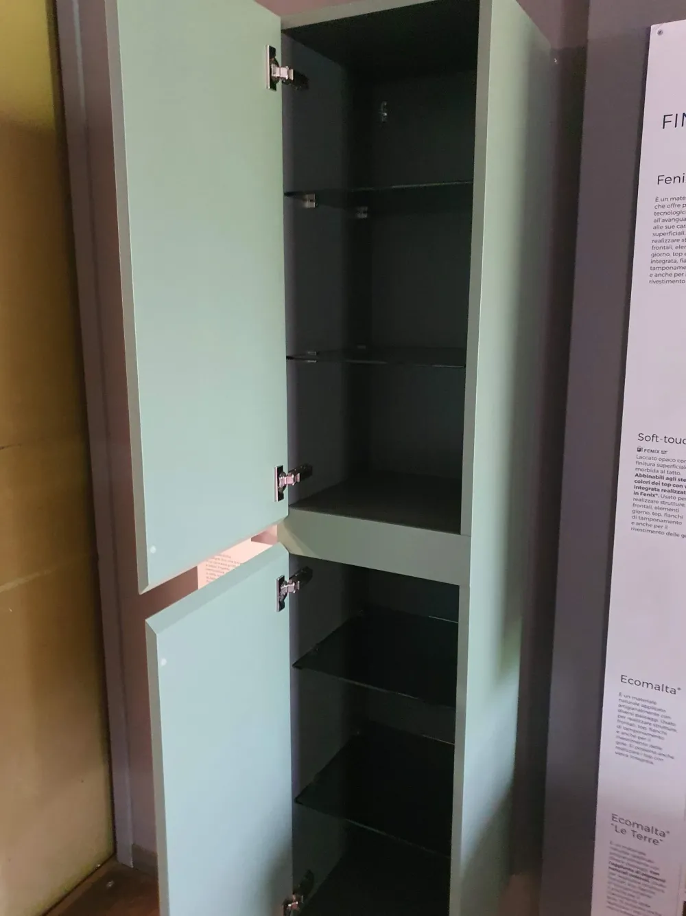 Online Mobile bagno Colonna m2 system IN OFFERTA OUTLET Mobili Bagno Sospeso