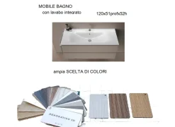 Baxar Mobile bagno Soft m1  IN OFFERTA OUTLET- Mobili Bagno Sospeso