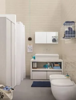 Outlet Mobile bagno Acqua e sapone 11584 IN OFFERTA OUTLET Mobili Bagno A Terra