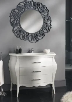 Mobile bagno Mobile bagno bombato 3 cassetti IN OFFERTA OUTLET^Collezione esclusiva New