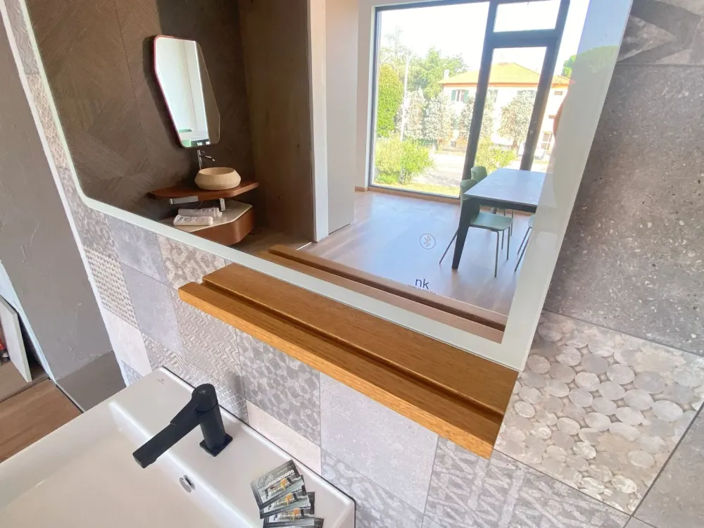 Online Mobile bagno Pure line wood IN OFFERTA OUTLET Mobili Bagno A Terra