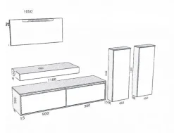 New Mobile bagno Crio SCONTATO a PREZZI OUTLET Mobili Bagno A Terra