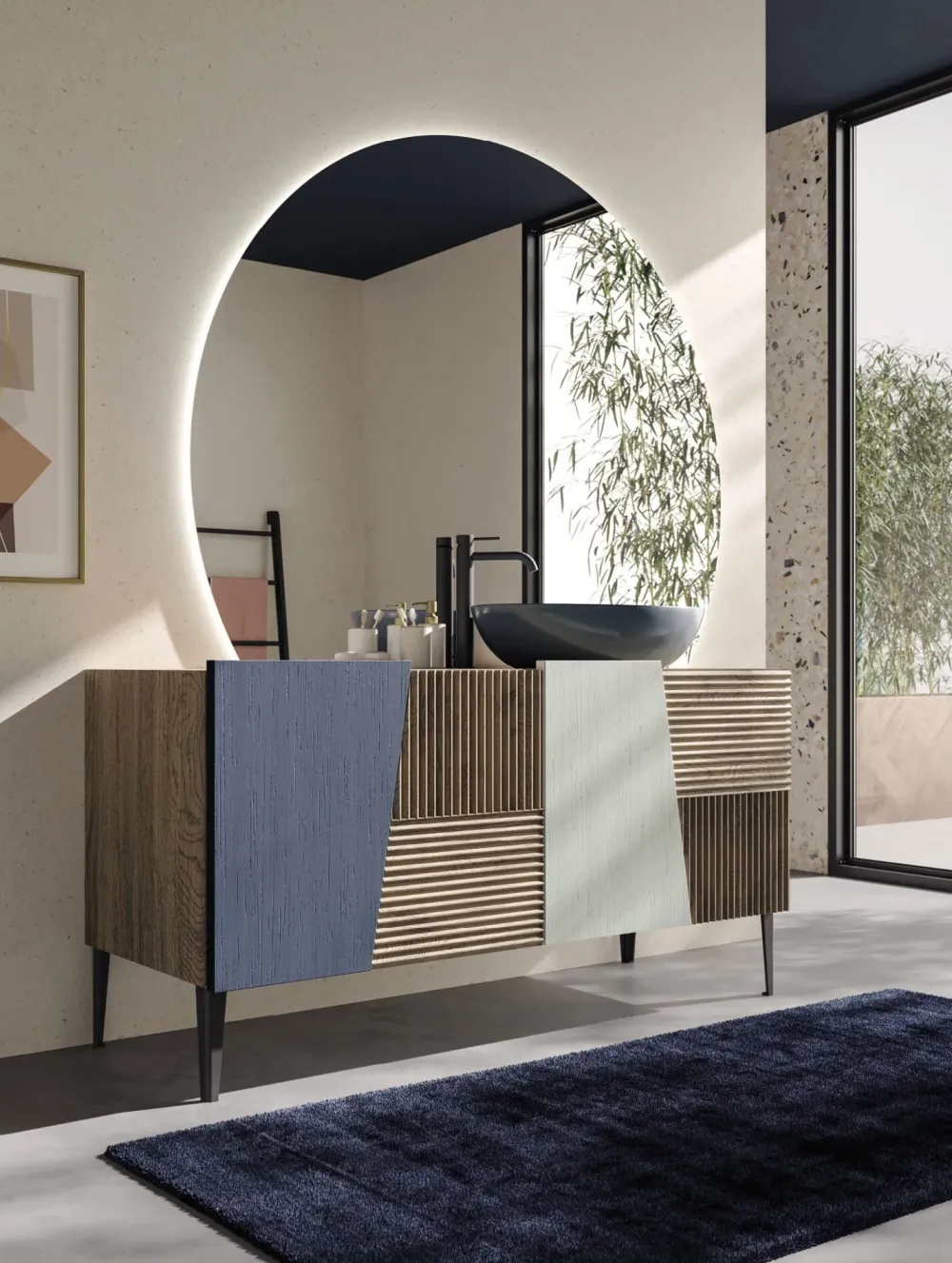 Discount Mobile bagno Zero 160bagno in OFFERTA OUTLET Mobili Bagno A Terra