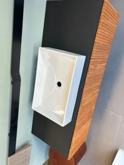 Hot Mobile bagno Door strips teak SCONTATO a PREZZI OUTLET Mobili Bagno Sospeso