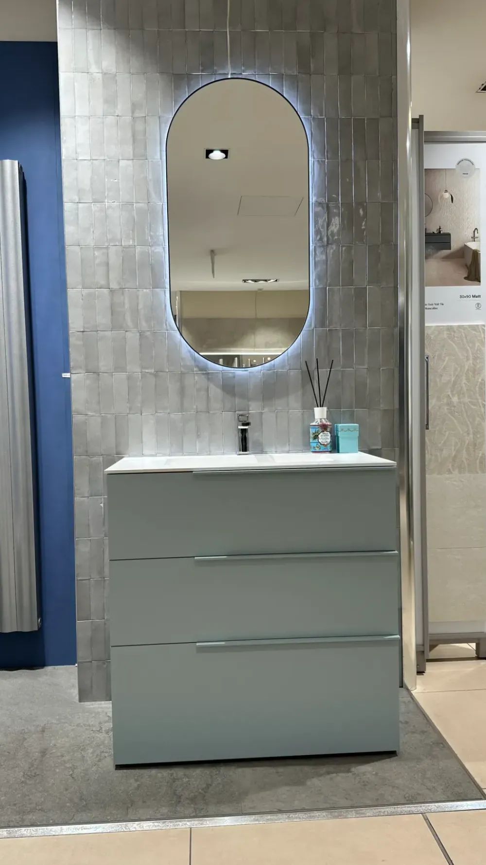 Eurobagni Mobile bagno Airy IN OFFERTA OUTLET- Mobili Bagno A Terra