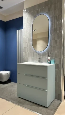 Eurobagni Mobile bagno Airy IN OFFERTA OUTLET- Mobili Bagno A Terra