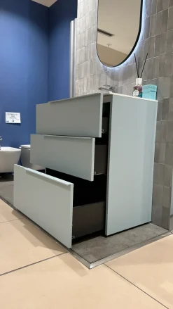 Eurobagni Mobile bagno Airy IN OFFERTA OUTLET- Mobili Bagno A Terra