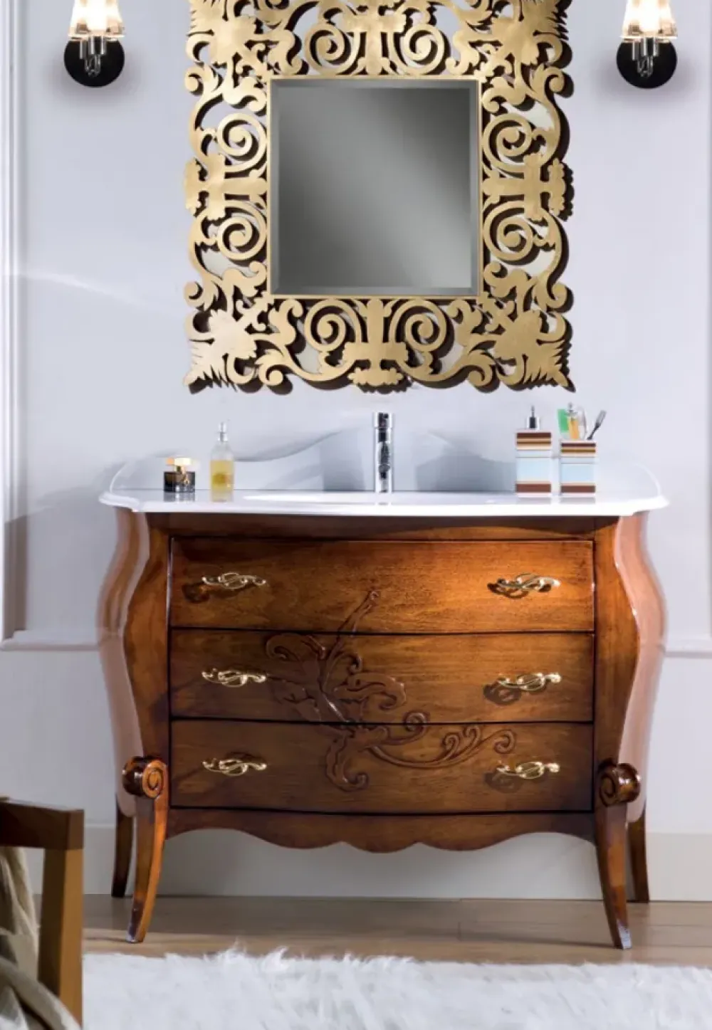 Hot Mobile bagno Giotto SCONTATO a PREZZI OUTLET Mobili Bagno A Terra