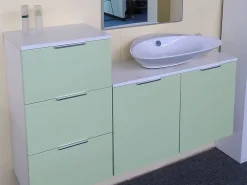 Best Mobile bagno Idrobath verde SCONTATO a PREZZI OUTLET Mobili Bagno Sospeso