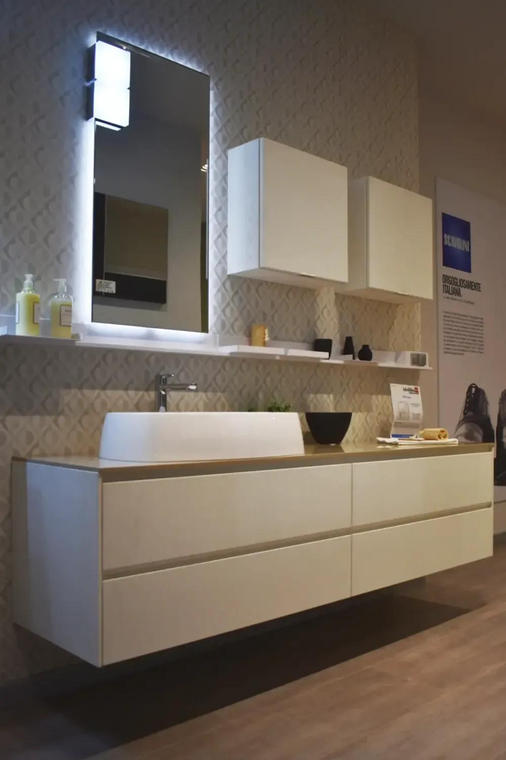 Mobile bagno in altro modello Rivo di a prezzo Outlet^Scavolini Bathrooms Clearance