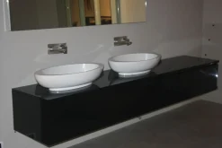 Sale Mobile bagno in laccato lucido modello Bk2 di a prezzo scontato Mobili Bagno Sospeso