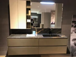 Mobile bagno in laccato opaco modello M2 system di in Offerta Outlet^Baxar