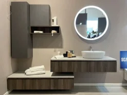 Scavolini Bathrooms Mobile bagno in laminato modello Rivo di a prezzo scontato- Mobili Bagno Sospeso