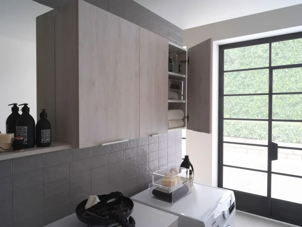 Discount Mobile bagno in laminato modello Kandy 10 di a prezzo scontato Mobili Bagno Lavanderia