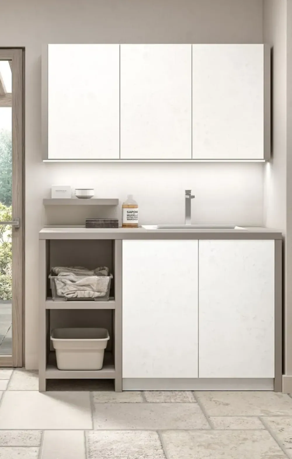 Hot Mobile Bagno Lavanderia mylaundry 15 di a prezzi outlet Mobili Bagno A Terra