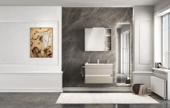 Discount Mobile bagno Duetto 08 IN OFFERTA OUTLET Mobili Bagno Sospeso