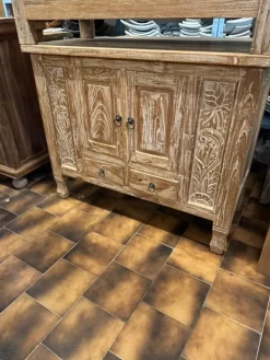 Discount Mobile bagno Mobile credenza bagno teak SCONTATO a PREZZI OUTLET Mobili Bagno A Terra