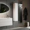 Md work Mobile bagno moderno Bagno doppio lavabo completo di colonna di in OFFERTA OUTLET - 40%- Mobili Bagno Sospeso