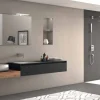 Artigianale Mobile bagno moderno Composizione 2 di in OFFERTA OUTLET - 30%- Mobili Bagno Sospeso