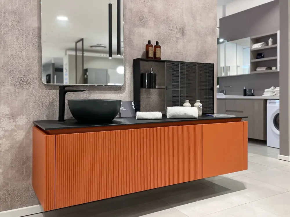 Scavolini Bathrooms Mobile bagno moderno Lido di in OFFERTA OUTLET - 30%- Mobili Bagno Sospeso
