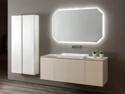 Diotti.com Mobile bagno moderno N69 - atlantic outlet di in OFFERTA OUTLET - 48%- Mobili Bagno Sospeso