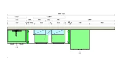 Mobile bagno Arredo bagno lavanderia aquo laminato opaco IN OFFERTA OUTLET^Scavolini New