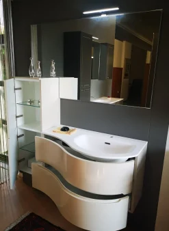 Ideagroup Mobile bagno Smyle SCONTATO a PREZZI OUTLET- Mobili Bagno Sospeso