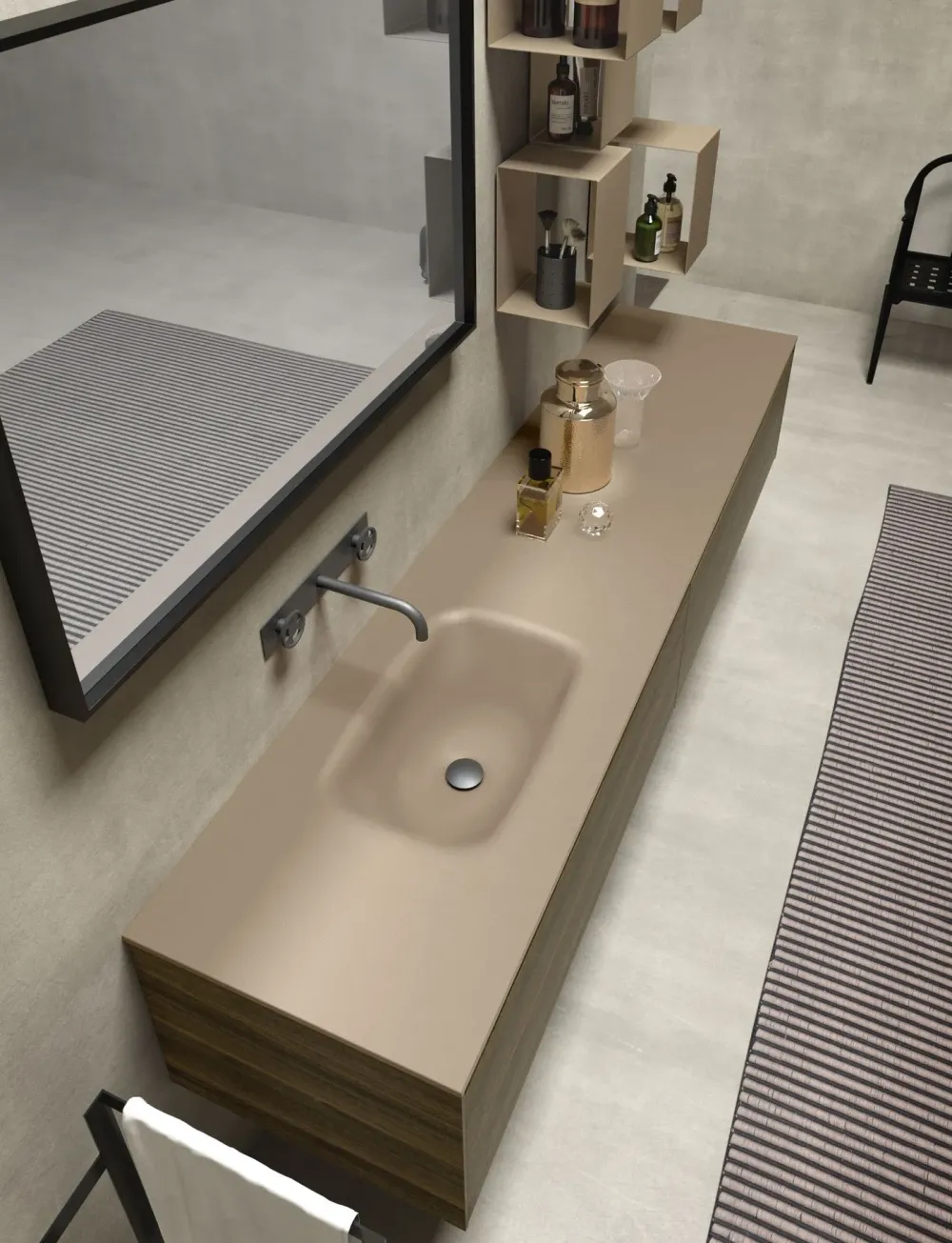 Mobile bagno Sospeso Bagno 07 system m2 a prezzo ribassato Mobili Bagno Sospeso