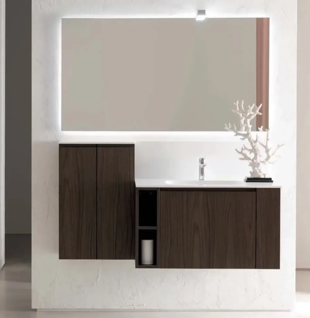 Mobile bagno Sospeso Bg013 a prezzo scontato Mobili Bagno Sospeso