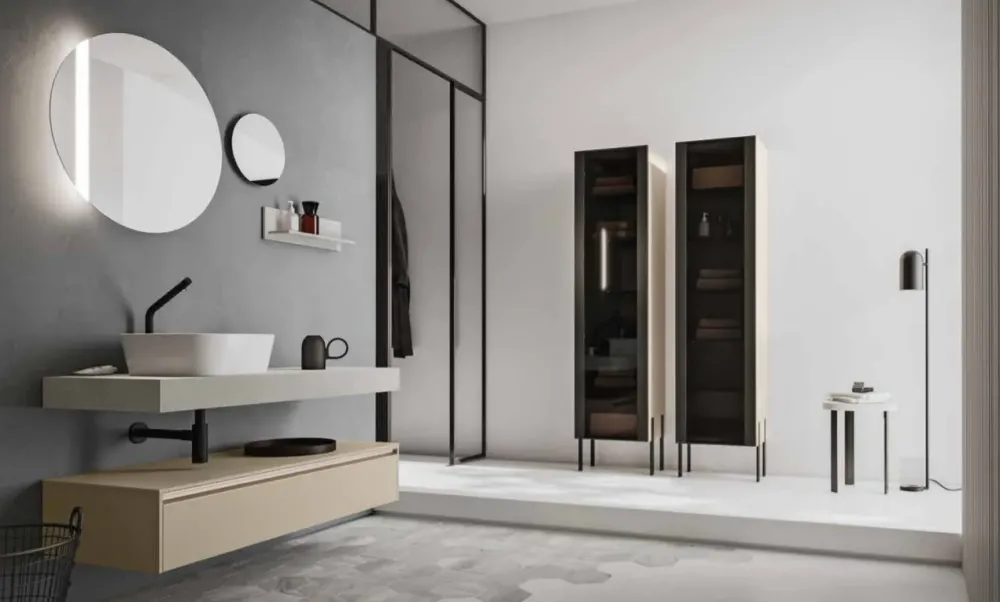 Mobile bagno Sospeso Collezione cartabianca in offerta^Cerasa