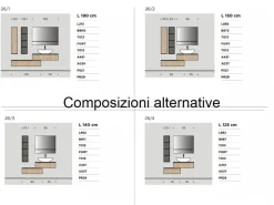 Mobile bagno sospeso Home plus 45 di SCONTATO - 23%^Arbi Outlet