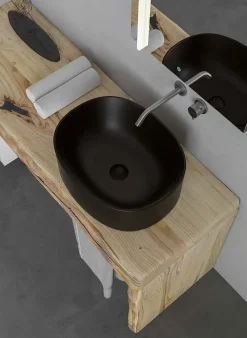 Legnobagno Mobile bagno Sospeso L.14 a prezzi convenienti- Mobili Bagno Sospeso