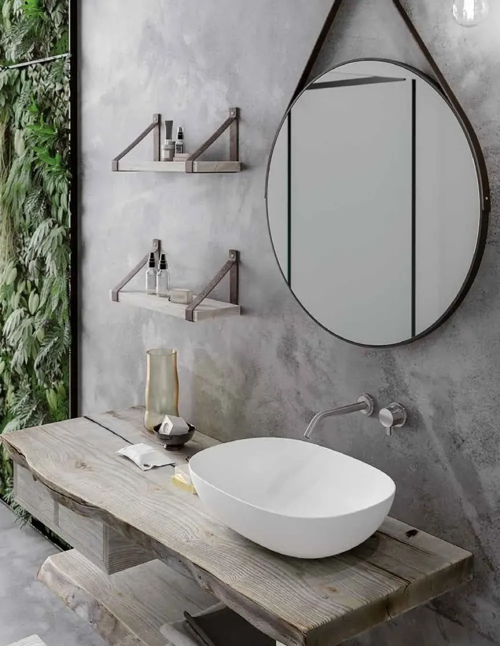 Mobile bagno Sospeso Life 03 a prezzo ribassato^Legnobagno Sale