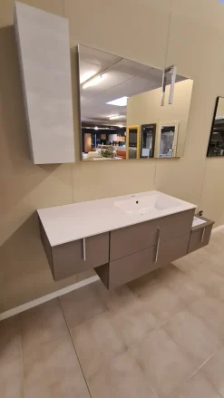 Compab Mobile bagno Sospeso Mobile bagno b201 a prezzi convenienti- Mobili Bagno Sospeso