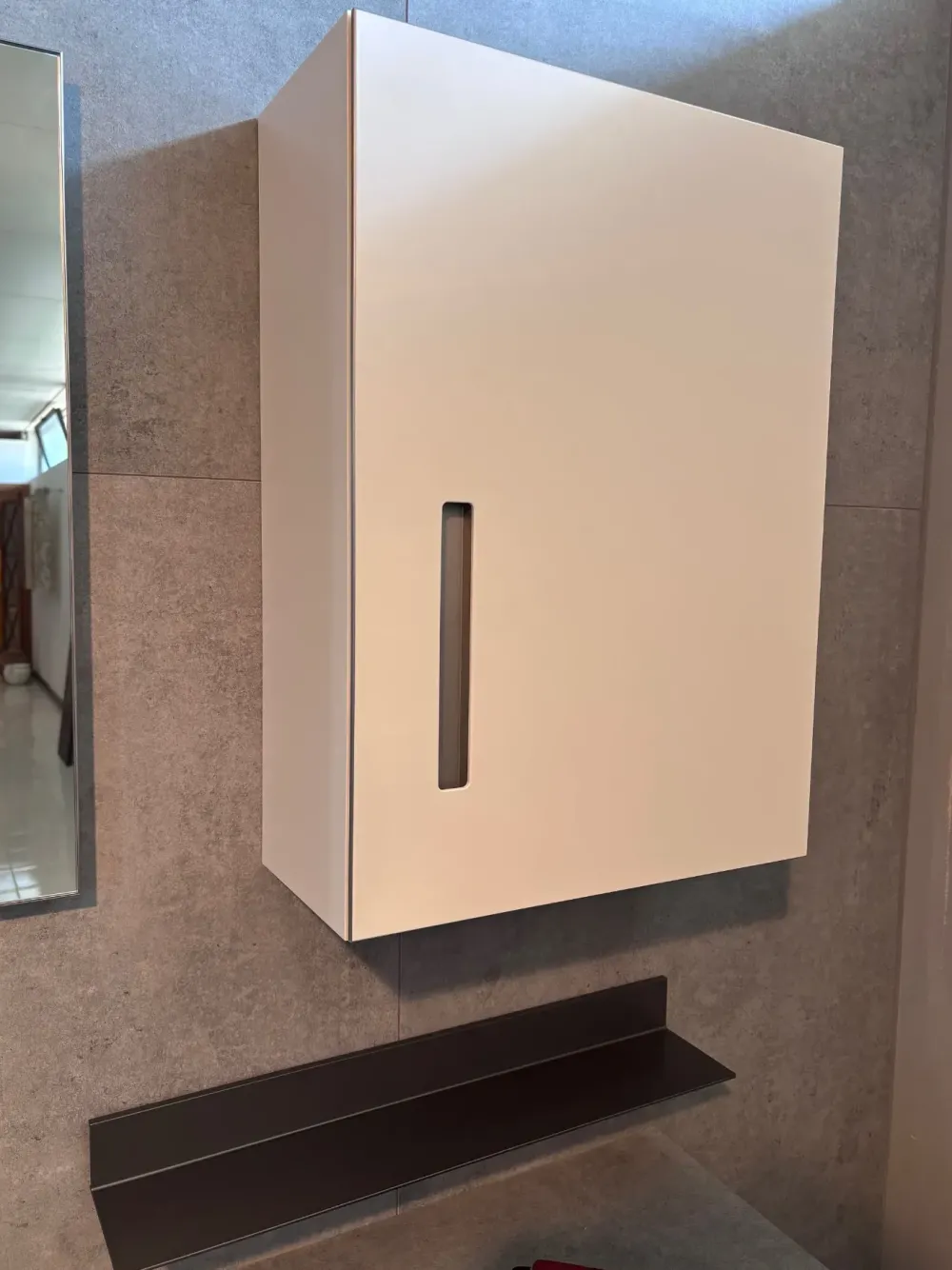 Ideal Bagni Mobile bagno Sospeso Monolith scontato - 30%- Mobili Bagno Sospeso