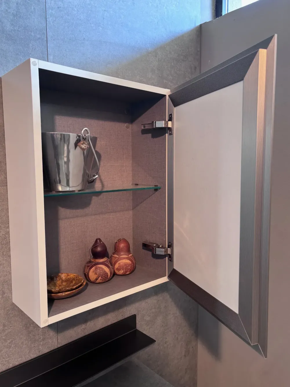 Ideal Bagni Mobile bagno Sospeso Monolith scontato - 30%- Mobili Bagno Sospeso