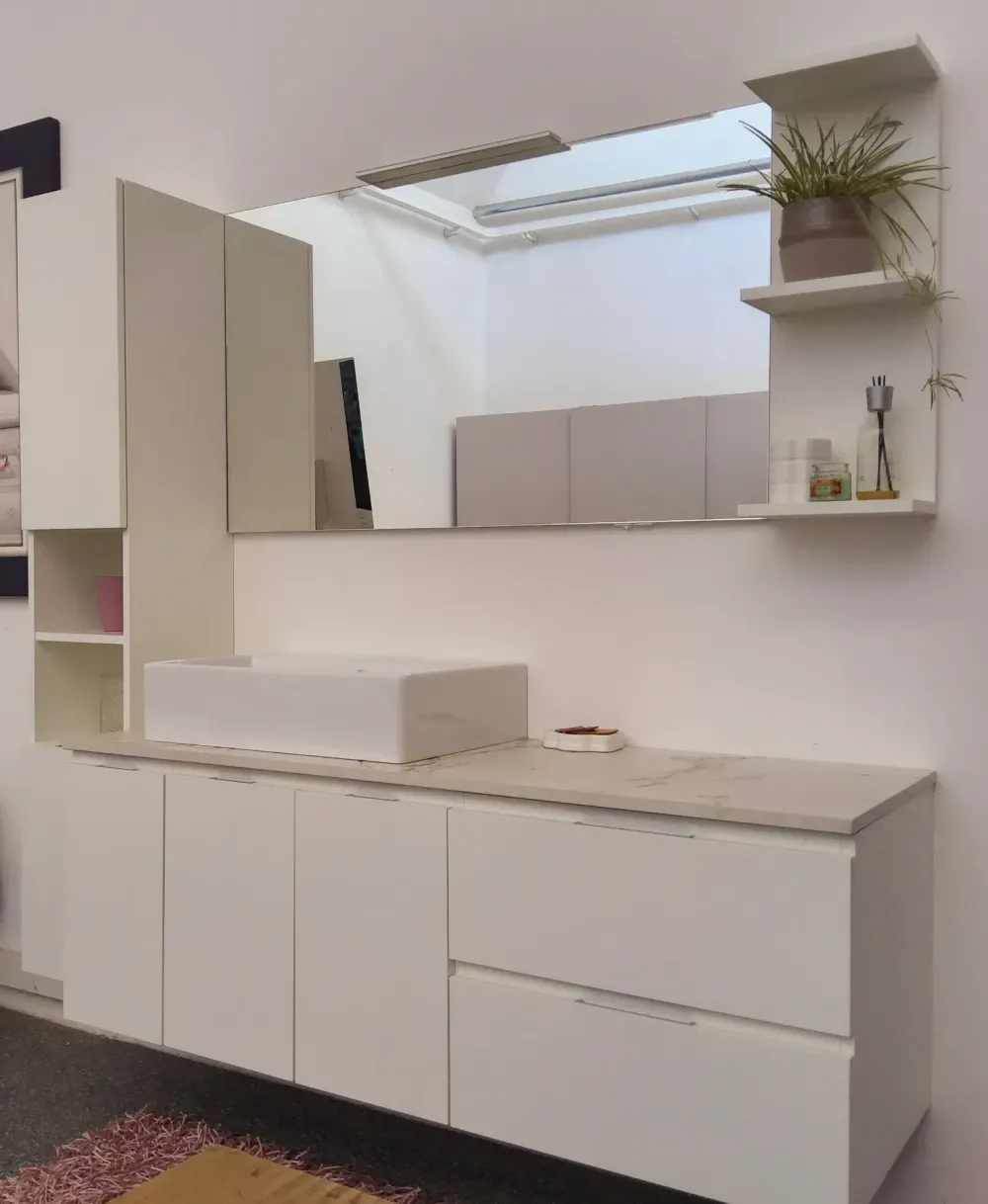 Artigianale Mobile bagno Sospeso Original scontato - 63%- Mobili Bagno Sospeso