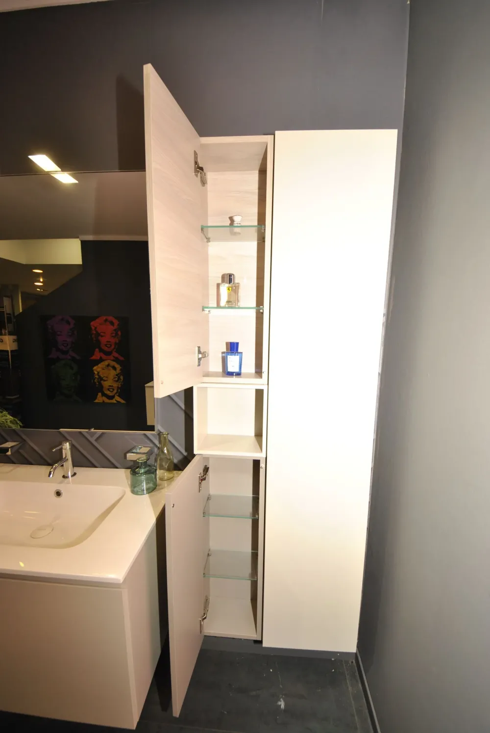 Hot Mobile bagno Sospeso Rivo a prezzi outlet Mobili Bagno Sospeso