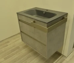 Online Mobile bagno Sospeso Smart46 next 03 con forte sconto Mobili Bagno Sospeso