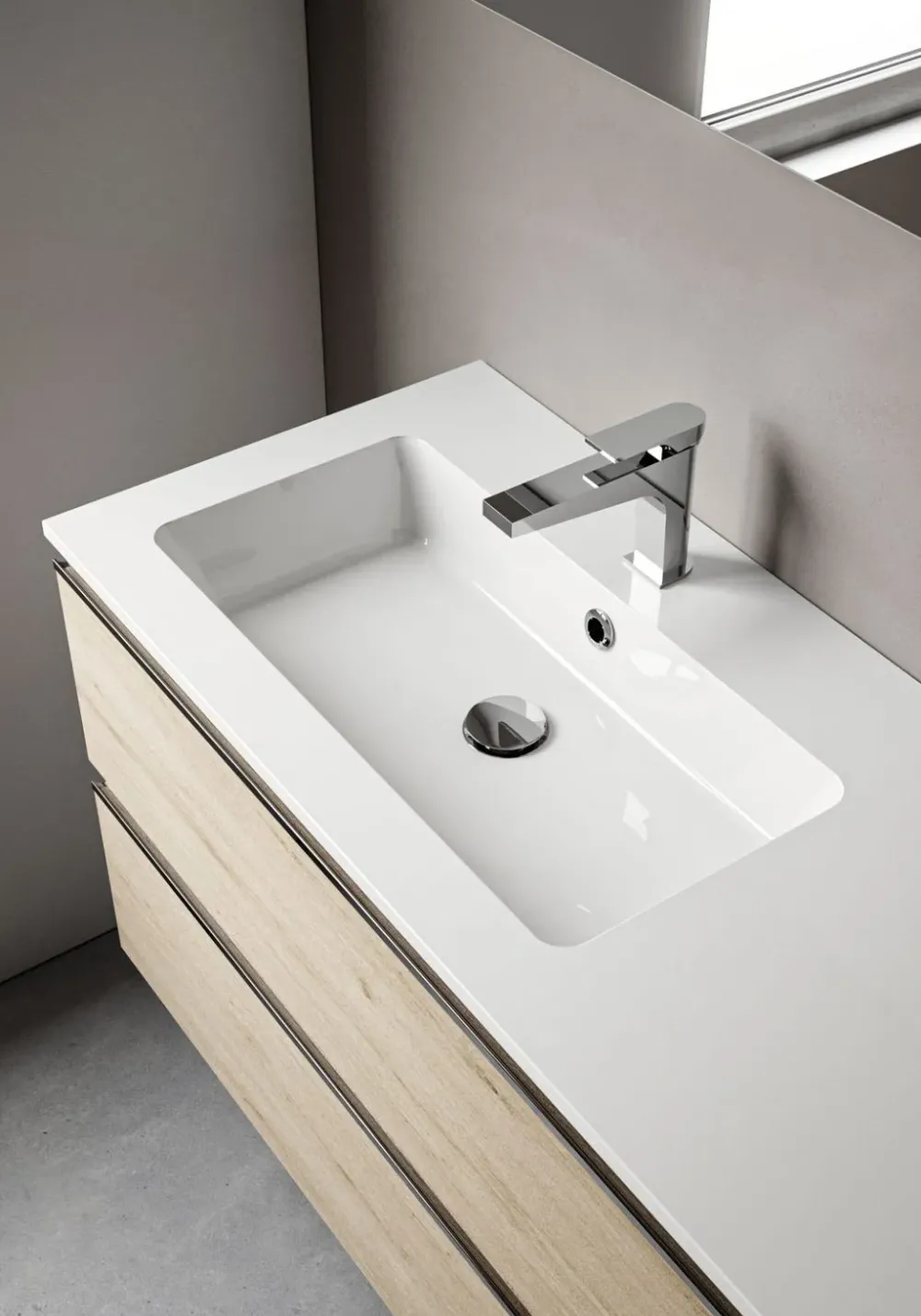 Ideagroup Mobile bagno sospeso System 01 di SCONTATO - 37%- Mobili Bagno Sospeso