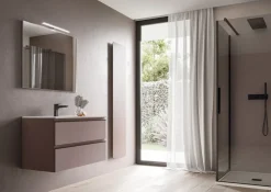 Ideagroup Mobile bagno Sospeso System 02 scontato - 37%- Mobili Bagno Sospeso