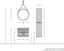 Clearance Mobile bagno Sospeso Verso 02 scontato - 50% Mobili Bagno Sospeso