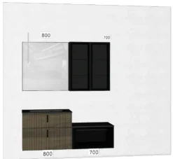 Sale Mobile bagno Sospeso Vertigo a prezzi outlet Mobili Bagno Sospeso