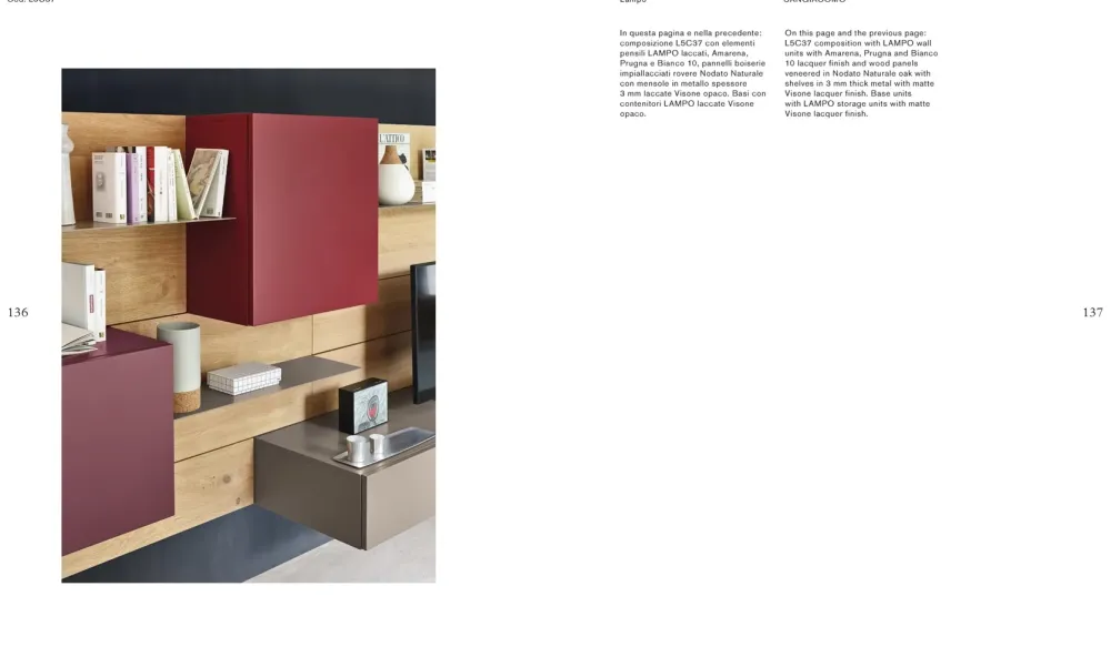 Mobile componibile Lampo SCONTO 36%^Sangiacomo Hot