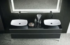 Compab Mobile da bagno con 2 lavabi SCONTATO 40%- Mobili Bagno A Terra