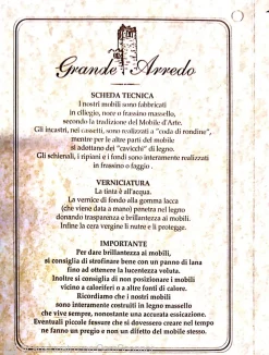 Mobile d'antiquariato modello Como'piu' 2 comodini ciliegio massello a PREZZO SCONTATO^Grande Arredo Online