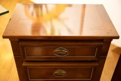 Mobile d'antiquariato modello Como'piu' 2 comodini ciliegio massello a PREZZO SCONTATO^Grande Arredo Online