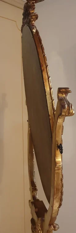 Artigianale Mobile d'epoca Specchio a bilanciere  IN OFFERTA OUTLET- Antiquariato