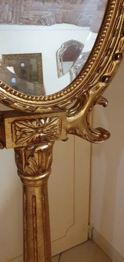 Artigianale Mobile d'epoca Specchio a bilanciere  IN OFFERTA OUTLET- Antiquariato