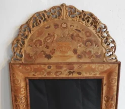 Colombo Stile Mobile di Antiquariato in stile neoclassico Specchiera intarsiata bois de rose in Offerta Outlet- Antiquariato